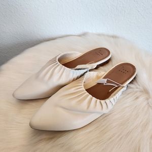 A New Day Off White Elle Women's Slip-On Mules
